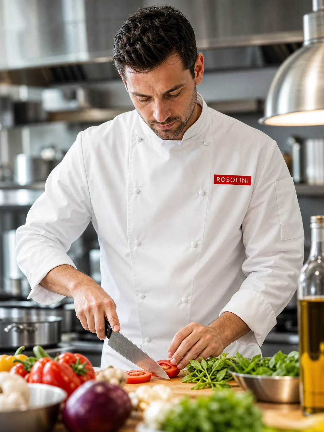 A Rosolinikitchen chef at work