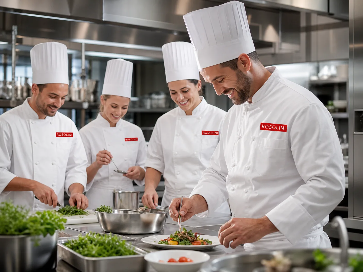 Rosolinikitchen kitchen team